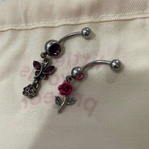 Belly button rings